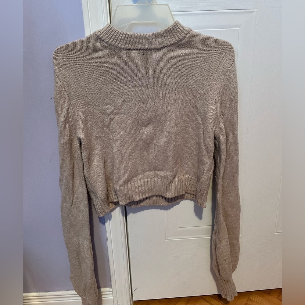 Garage Mockneck Boxy Sweater